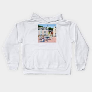 Shaldon beach break Kids Hoodie